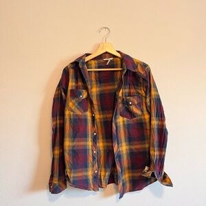 BKE Multicolor Plaid Shirt